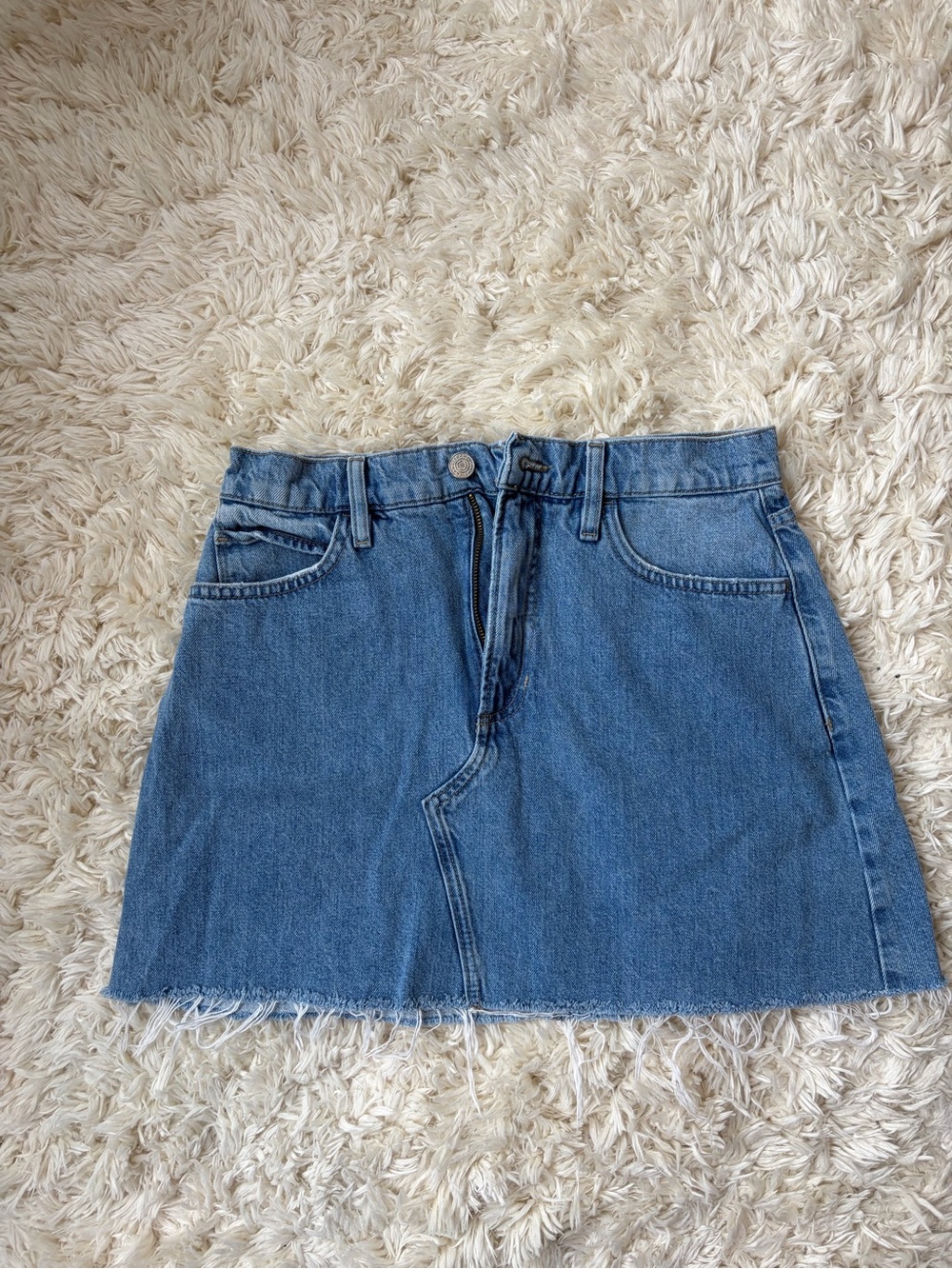 Frame denim mini